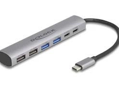 Delock USB-Hub 2x USB 3.1 Typ-C/1x 3.1 USB Type-A/1x USB 2.0 Type-A