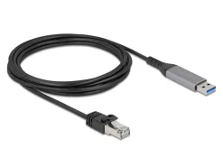 Delock USB LAN Kabel Kabelgebunden/LAN (RJ45)/USB Typ-A