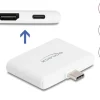 Delock USB Type-C Adapter HDMI, 4K, 60 Hz, USB-C Daten, PD 94 W