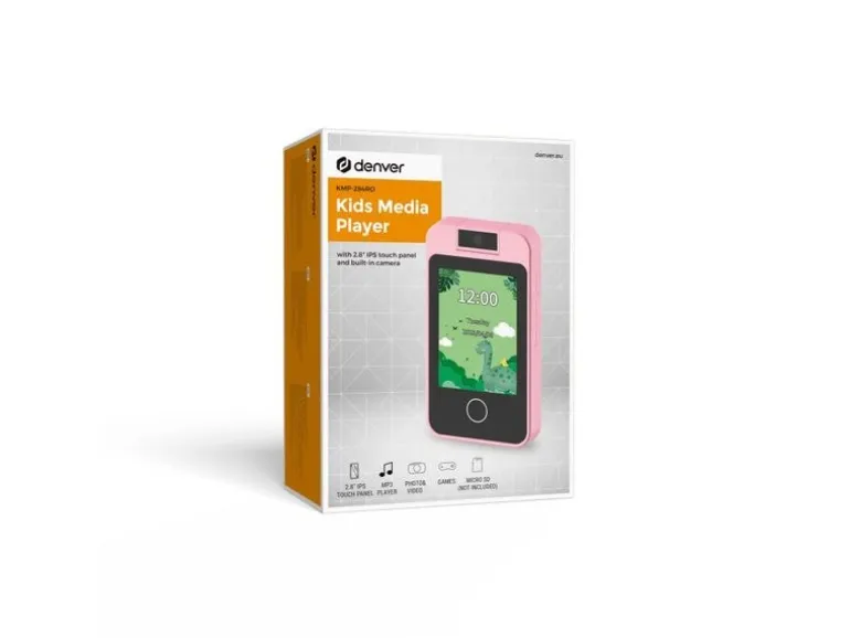 Denver KMP-284RO 2.8 Zoll IPS-Touchscreen, Rose