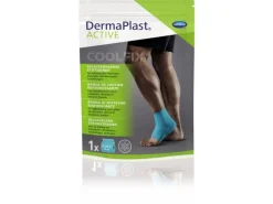 DermaPlast Active Coolfix Bandage blau 6 cm x 4 m