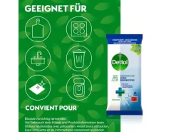 Dettol Desinfektion Hygiene-Reinigungstücher 60 Stück