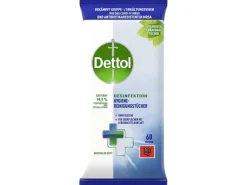 Dettol Desinfektion Hygiene-Reinigungstücher 60 Stück