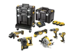 DEWALT Akku-Maschinen Set 18 V mit 3 Batterien 5.0 Ah DCK685P3T-QW