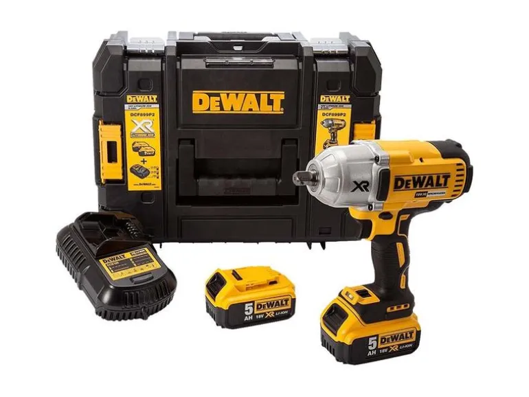 DEWALT Akku-Schlagschrauber 1/2" 18 V DCF899P2 2x 5 Ah Akku