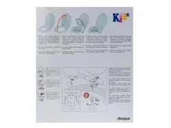 diaqua® Toilettensitz Tino Family mit Kindersitzeinlage, Weiss