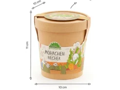 Die Stadtgärtner Anzuchtset Möhrchen aus dem Becher