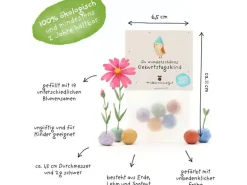 Die Stadtgärtner Blumenmurmeln «Du wunderschönes Geburtstagskind»