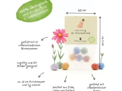 Die Stadtgärtner Blumenmurmeln «Viel Erfolg du Glückskind»