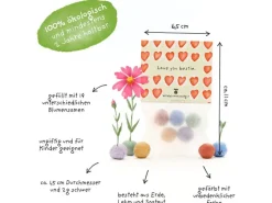 Die Stadtgärtner Blumenmurmeln «Love You Bestie»