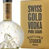 Distillerie Studer Vodka Swiss Gold Vodka mit Goldflitter 0.7 l