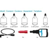 Diverse Schröpfglas Set 19-teilig mit Handpumpe und Alu Koffer