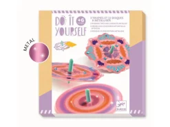 DJECO Bastelset Kreisel Flower Power