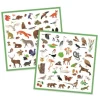 DJECO Bastelset Tierwelt 160 Sticker
