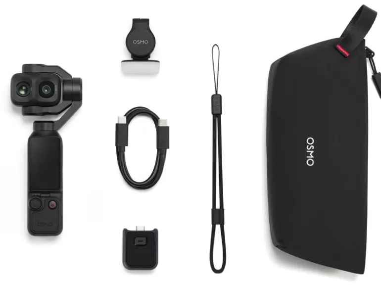 DJI Actionkamera Pocket 4P Dual-Objektiv, 1-Zoll-CMOS-Sensor