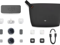 DJI Mikrofon Mic Mini 2 2 TX, 1 RX, Ladeschale