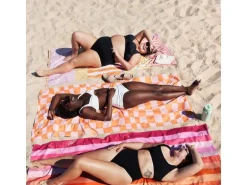 Dock & Bay Strandtuch Miami Sorbet 200 cm x 90 cm, Mehrfarbig