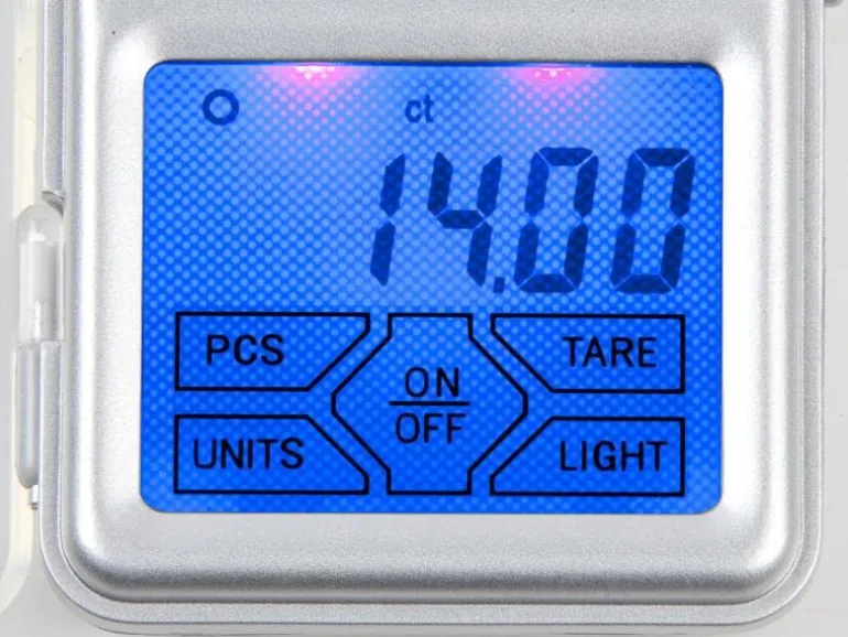 Domo Präzisionswaage DO9096W Silber