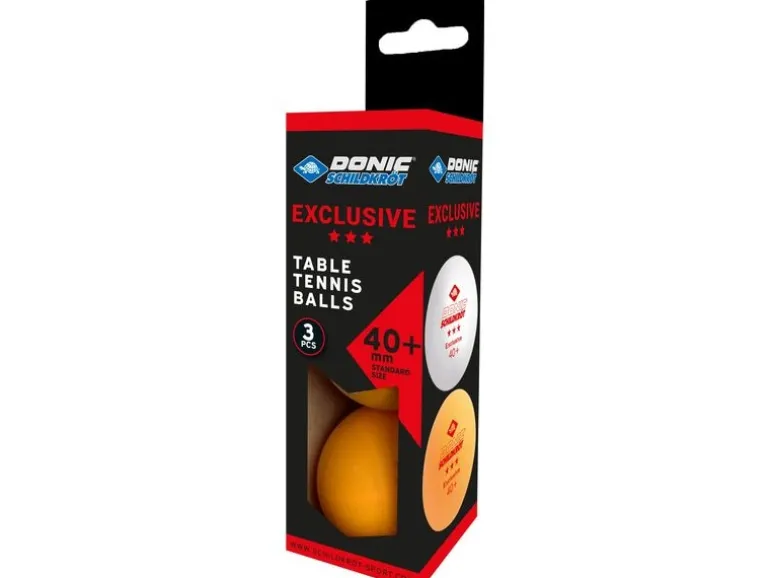 DONIC Schildkröt Tischtennisball 3-Stern Avantgard orange