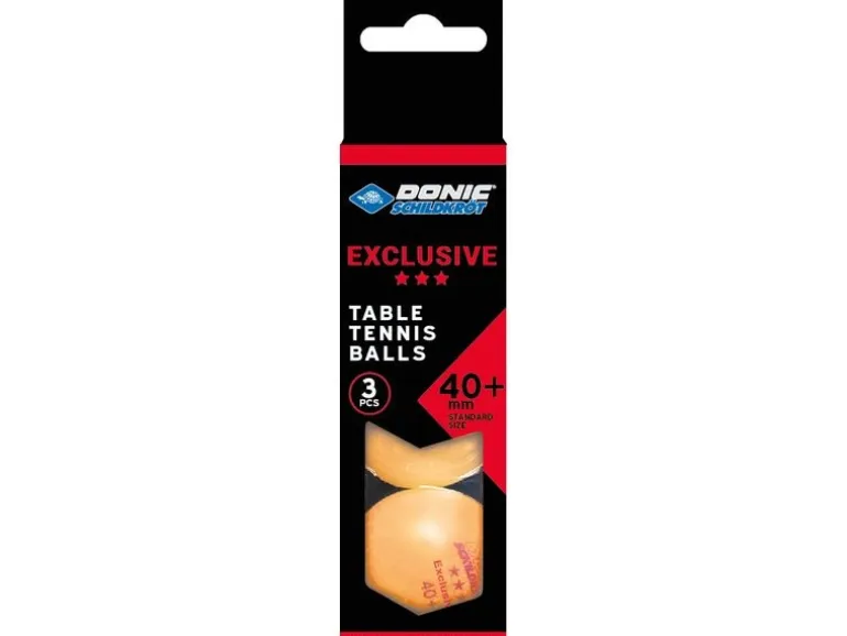 DONIC Schildkröt Tischtennisball 3-Stern Avantgard orange