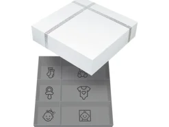 Dooky Dreifachrahmen-Druckset mit Erinnerungsbox 55 x 22 cm