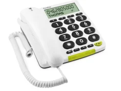 Doro Tischtelefon PhoneEasy 312cs Weiss