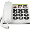 Doro Tischtelefon PhoneEasy 331ph Weiss