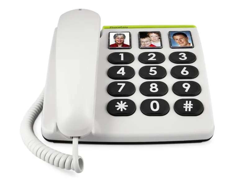 Doro Tischtelefon PhoneEasy 331ph Weiss