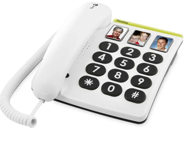 Doro Tischtelefon PhoneEasy 331ph Weiss