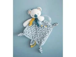 DouDou et compagnie Geschenkset Koala Rassel mit Schmusetuch 22 cm