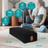 DoYourYoga Yoga-Bolster Paravati Schwarz
