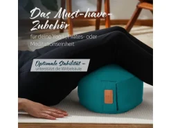 DoYourYoga Yoga-Kissen Vishnu Dinkelspelz, Grün