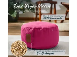 DoYourYoga Yoga-Kissen Vishnu Pink