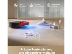 Dreame Saug- und Wischroboter D20 Pro Plus mit Clean Base, Schwarz