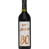Dreams and Fantasy Geschenkidee Rotwein Happy Birthday 80 Kupfer, 750 ml