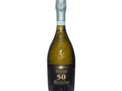 Dreams and Fantasy Geschenkidee Prosecco dark Happy Birthday 50 750 ml