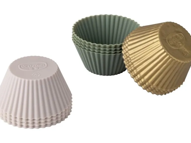 Dr.Oetker Muffinförmchen hochwertiges Platinsilikon, 12er-Set