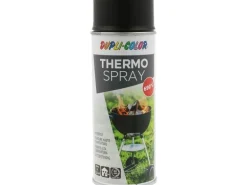 DUPLI-COLOR Hitzebeständige Sprühfarbe Thermo Spray Schwarz, 400 ml