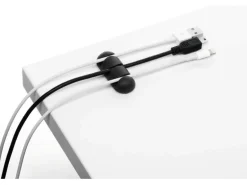 DURABLE Kabel-Clip Cavoline Clip Mix, 7 Stück, Graphit