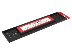DURAfix Nummernrahmen-Set Kunststoff schwarz, 30 × 8 cm/50 × 11 cm