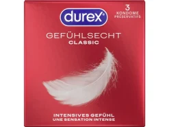 Durex Kondome Gefühlsecht Classic 3 Stück