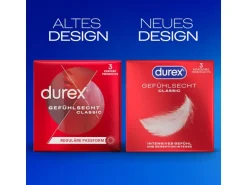 Durex Kondome Gefühlsecht Classic 3 Stück
