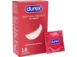 Durex Kondome Gefühlsecht Classic 18 Stück