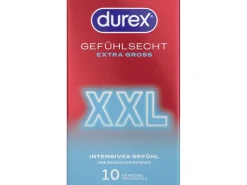 Durex Kondome Gefühlsecht Extra Gross XXL 10 Stück