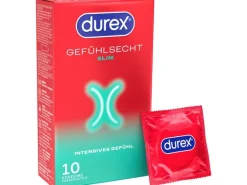 Durex Kondome Gefühlsecht Slim Fit 10 Stück