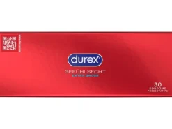 Durex Kondome Gefühlsecht XXL Vorteilspackung 30 Stück
