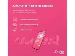 EasyConnect EasyConnect Vibrierendes Ei Aria, appgesteuert Rosa