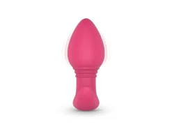 EasyConnect EasyConnect Vibrierender Analplug Axel, appgesteuert Rosa