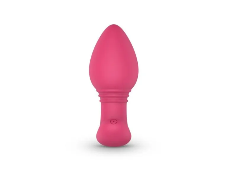 EasyConnect EasyConnect Vibrierender Analplug Axel, appgesteuert Rosa