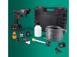 EASYmaxx Akku-Hochdruckreiniger 21 V, Schwarz